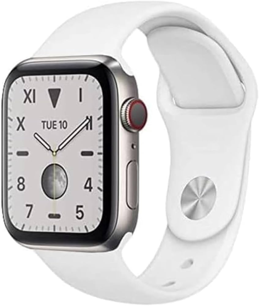 Amazon.com: Apple Watch Series 5 (GPS + Cellular, 40MM) - Titanium